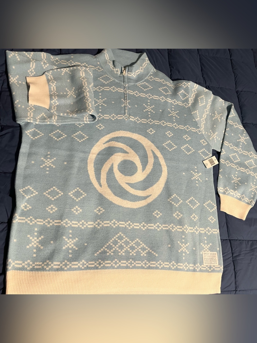 Epcot Festival of the Holidays 2025 Quarter Zip Sweater